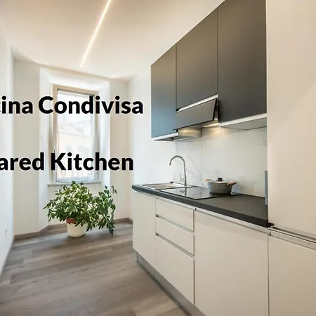 Smart Abbadia S S - Luxurymodernstyle Con Cucina Condivisa Apartamento *